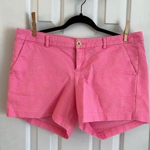 Hot Pink Lilly Pulitzer 5” Callahan Shorts - Size 12